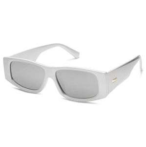 Rectangle Polarized Fashion Rave Sunglasses SJ2228 Silver